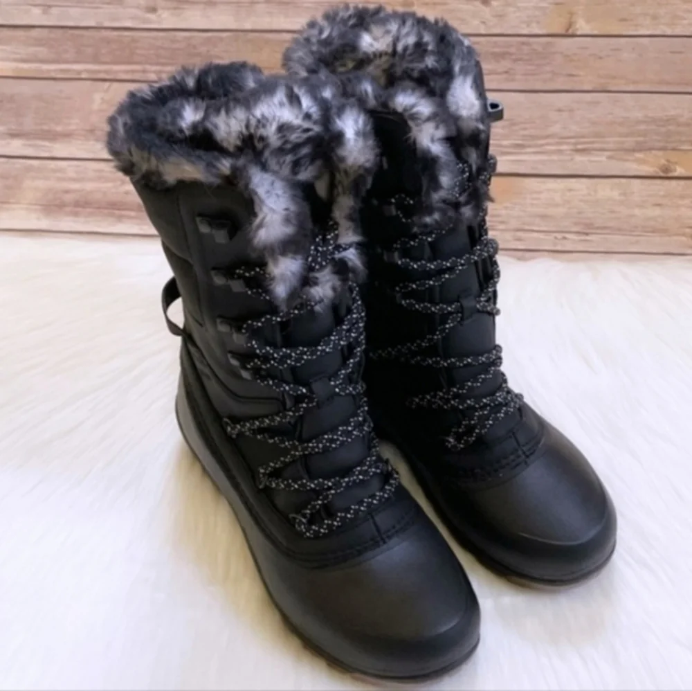 THE NORTH FACE Shellista‎ IV Luxe Waterproof TNF Black Gardenia White 10 New